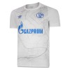Jalkapallo Peliasut Schalke 04 Vieraspaita 2020-2021 Lyhythihainen